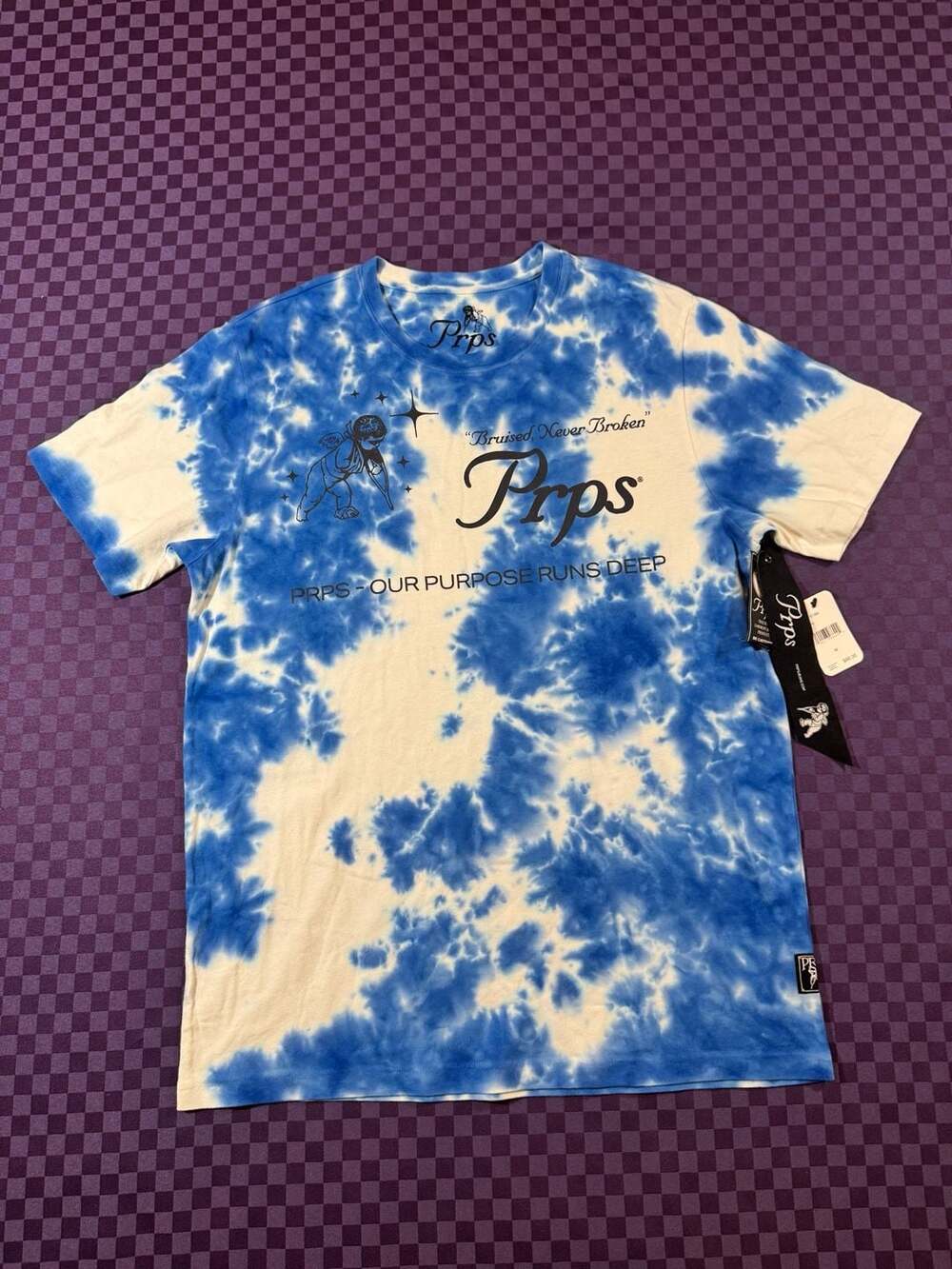 Prps Ota Graphic T-Shirt - Tie Dye Size M